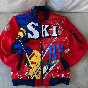 Used once. Boys polo Ralph Lauren very light jacket. Size medium